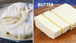 How to Make Butter from Raw Milk  Homemade Butter