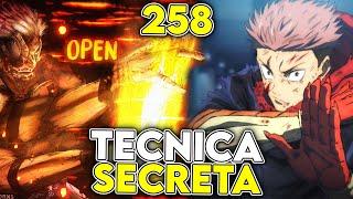 JUJUTSU KAISEN 258 SPOILERS  SUKUNA EXPANSIÓN de DOMINIO y FLECHA de FUEGO