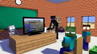 Minecraft Animation SPEEDRUNNING MINECRAFT ON PS5