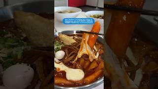 Come with me to try Korean street food in Atlanta #koreanfood #topokki #friedchicken #shorts