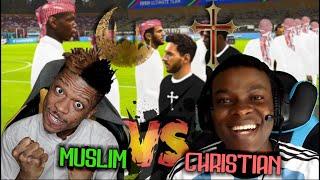 A MUSLIM ️vs CHRISTIAN ️ TEAM ON FIFA 24 ft MOMO FIFA HD