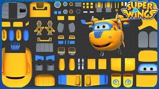 Superwings Speed Build Build team Donnie Scoop Remi  Assembly  Super wings toys