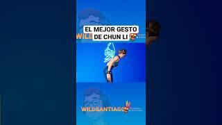 El MEJOR BAILE para CHUN LI en FORTNITE?  #shorts #fortnite