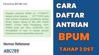 BEGINI️CARA DAFTAR ANTRIAN ONLINE eFORM BPUM UMKM BRI 