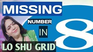 missing number 8 in lo shu gridलोशु ग्रिड में missing numbers के प्रभाव और उपाय