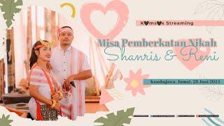 Pemberkatan Nikah Christoforus Shanris Savior Talu Popo & Florensia Rumaria Kaka