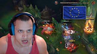 TYLER1 FIRST DAY IN EU