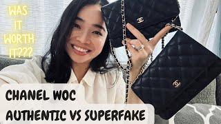 CHANEL WALLET ON CHAIN aka WOC - Authentic vs Superfake