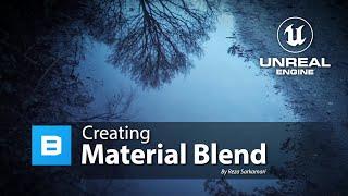 #UE5 Series Creating Material Blend using Quixel Bridge