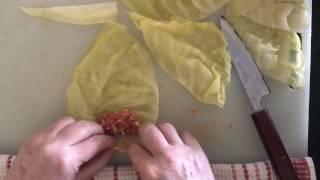 How to Roll Sarma A Sour Cabbage Roll