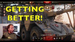 Tier 8 British Wheeled Vehicle is Getting Better so I played it