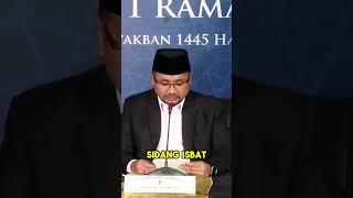 Hasil Sidang Isbat 2024  1445 H oleh Kemenag RI