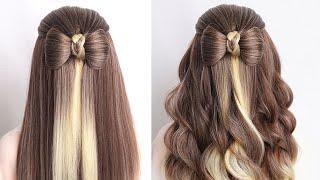 Cute Braid Hairstyle Tutorial Easy Half Up Half Down  Simple Hairstyle For Formal Event