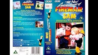 The New Adventures of Fireman Sam Disaster for Dinner 1995 UK VHS