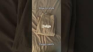 How to style beige cargo pants⭐️. #fyp #anvafits #trending #outfits #viral #goodfit #goodstyle #fit