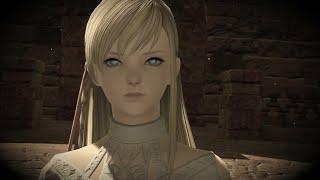 Thancreds Goodbye to Minfilia  FFXIV Shadowbringers Cutscenes