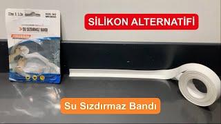 #reklam Silikon asla çekemiyorum diyorsan su sızdırmaz bandı kullanmalısın - Su geçirmez