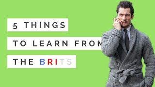 5 Style Rules that Brits Brought to the World. British style. British guys are the most stylish.