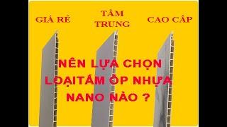 CÓ BAO NHIÊU LOẠI TẤM ỐP NHỰA PVC NANO? CÁCH PHÂN LOẠI TẤM ỐP NHỰA NANO CHI TIẾT.