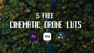 5 Cinematic Drone Lut For Free Cinematic Vn Lut Colour Grading Vn LutDa Vinci Lut