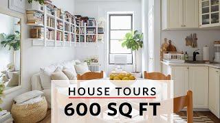 A Family of Five’s 600 Square Foot Apartment  House Tours