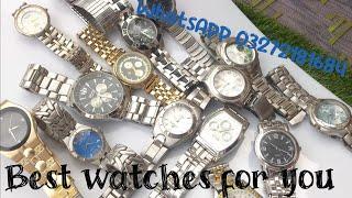 Branded imported watches in pakistanlarge collection of watches in pakistanMy WhatsApp 03272181684