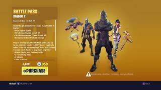 Fortnite Buying the Season 2 Battle Pass Old