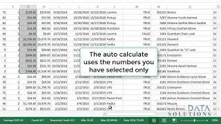 Auto Calculate in Excel