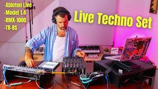 Ableton Live Techno Set  Model 1.4  TR-8S  RMX-1000