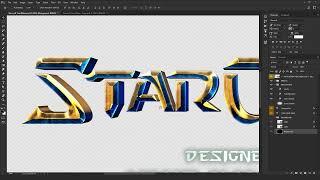 StarCraft Text Effect