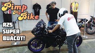 PIMP MY BIKE YAMAHA R25 EX MOTOR BALAP YANG MEPRIHATINKAN