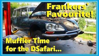 Citroen Safari Muffler Replacement and Test Drive with Frankers