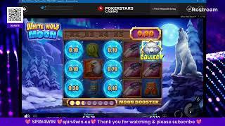 WHITE WOLF MOON LIVE SLOTS PLAY  #slots