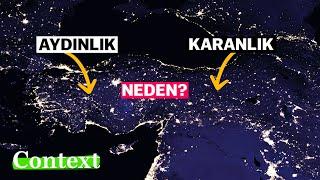 Bu harita size bütün insanlık tarihini öğretecek  NASA Işık Haritası