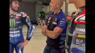 Fabio Quartararo Pecco Valentino rossi  go on track Silverstone monster energy trackday 2024