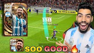 L. MESSI 100 Rated epic card REVIEW World cup 2022 winner 