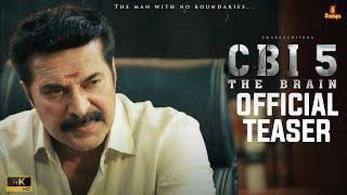 CBI 5 THE BRAIN OFFICIAL TEASER  MAMMOOTTY  K MADHU  S N SWAMY  APPACHAN  JAKES BEJOY