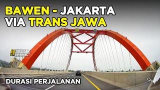 Bawen Semarang - Jakarta Full Toll Trans Jawa