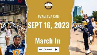 March In SMU PVAMU Marching Storm  2023