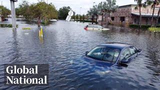 Global National Oct. 10 2024  Hurricane Miltons Florida damage not the worst case scenario