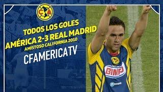 Goles América 2-3 Real Madrid amistoso