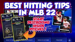 BEST HITTING TIPS IN MLB THE SHOW 22 DIAMOND DYNASTY LEARN TO DESTROY INSIDE PITCHES ONLINE