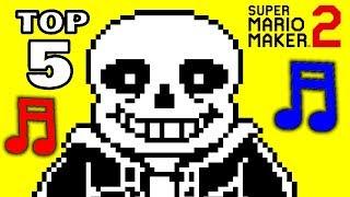 Super Mario Maker 2 Top 5 Undertale Music Levels Ft. Megalovania