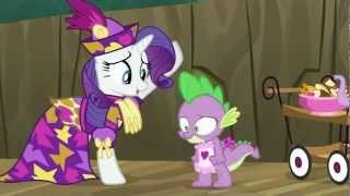 Rarity - My little Spikey-wikey is perfect the way he is