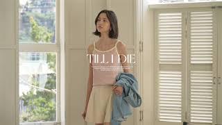 TILLIDIE SS #4 Soft rib stripe sleeveless top_Red