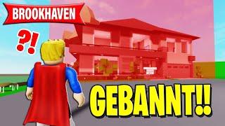 EINBRECHEN in ein GEBANNTES HAUS in BROOKHAVEN Roblox Brookhaven RP  Story Deutsch