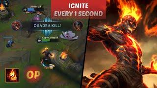 BRAND IS BROKEN NEVER LOSE AGAIN Ignite everywhere - LoL Wild Rift