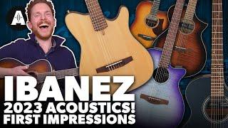 First Look at the New Ibanez 2023 Acoustics