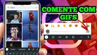 Como colocar Gif nos comentários do Instagram