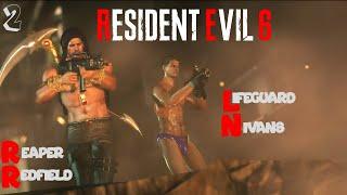 Resident Evil 6 - Grim Reaper Chris Redfield & Lifeguard Piers Nivans - Episode 2